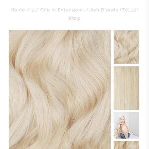 Bombay hair 16 inch seamless clip in hair extensions
